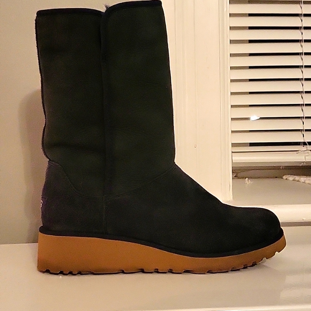 Navy blue suede ugg boots